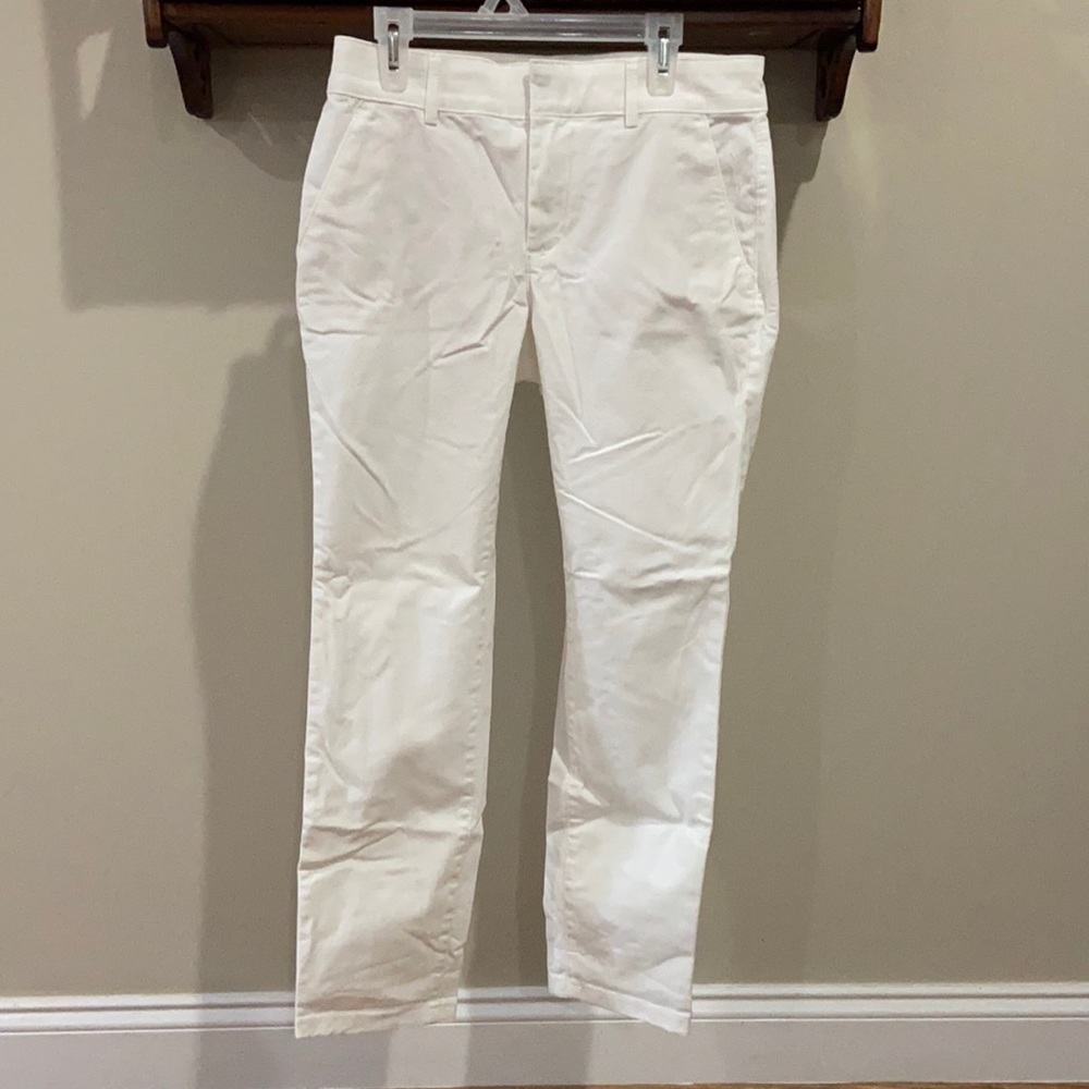 Loft white pants! Like new!